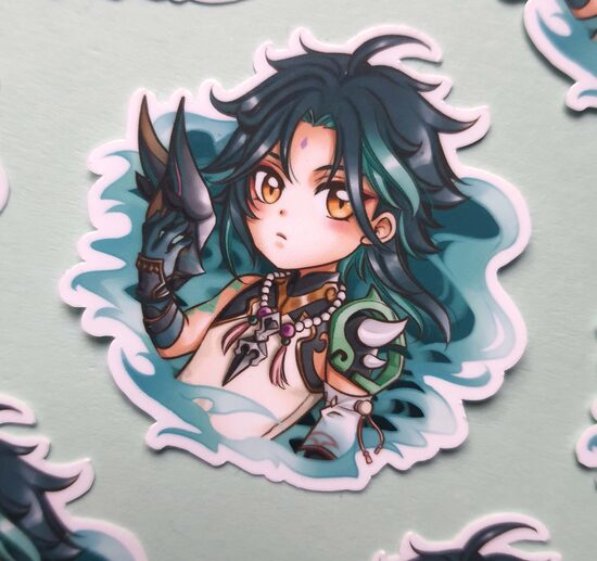 Genshin Impact Sticker Xiao